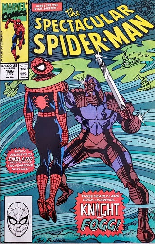 CGC - Universal Grade -  Marvel - Spectacular Spider-Man #166 (07/1990, 8.0) - Graded Comic Book