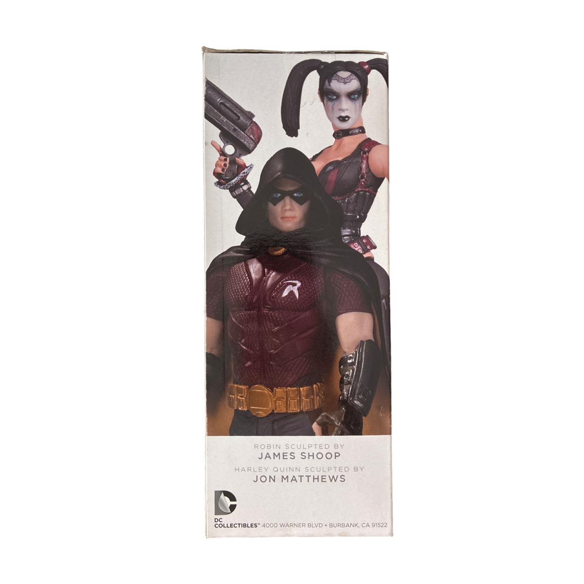 DC Collectibles - Batman: Arkham City - Batman, Robin, Nightwing & Harley Quinn (4-Pack) - 7” Action Figures