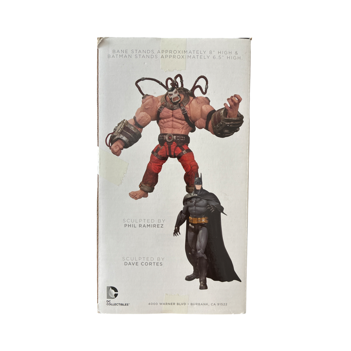 DC Collectibles - Batman: Arkham City - Batman vs. Bane (2er-Pack) - 18 cm Actionfiguren