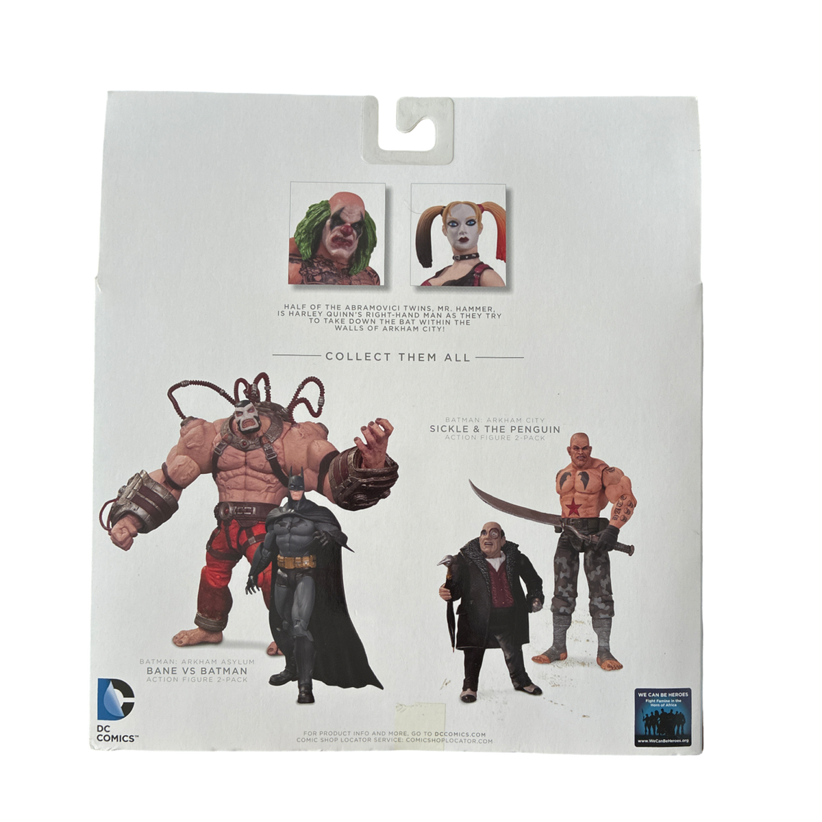 DC Collectibles – Batman: Arkham City – Harley Quinn & Mr. Hammer (2er-Pack) – 18 cm Actionfiguren