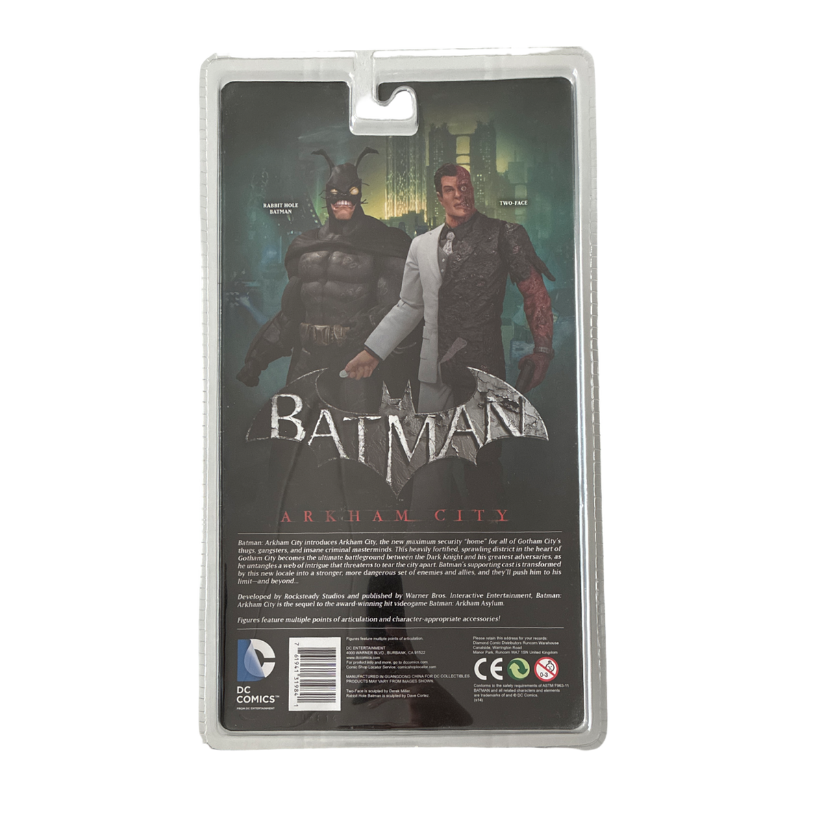 DC Collectibles - Batman: Arkham City - Rabbit Hole Batman - 7” Action Figure