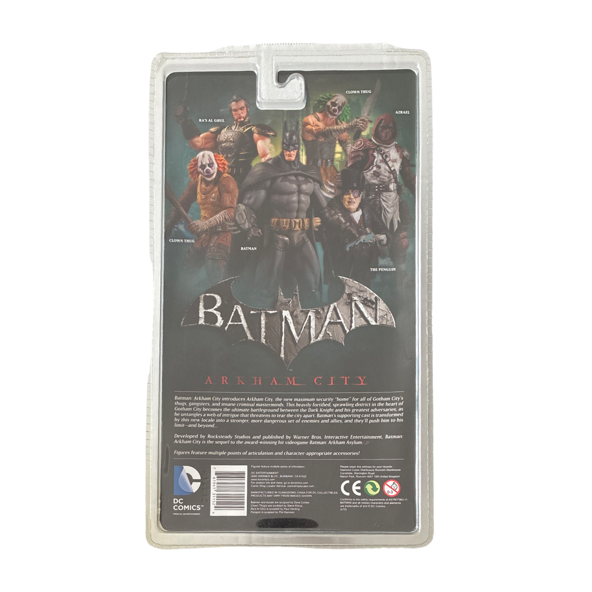 DC Collectibles - Batman: Arkham City - Series 3 - Clown Thug 1 - 6” Action Figure