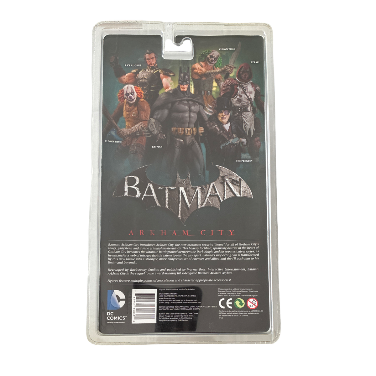 DC Collectibles - Batman: Arkham City - Series 3 - Clown Thug 2 - 6” Action Figure