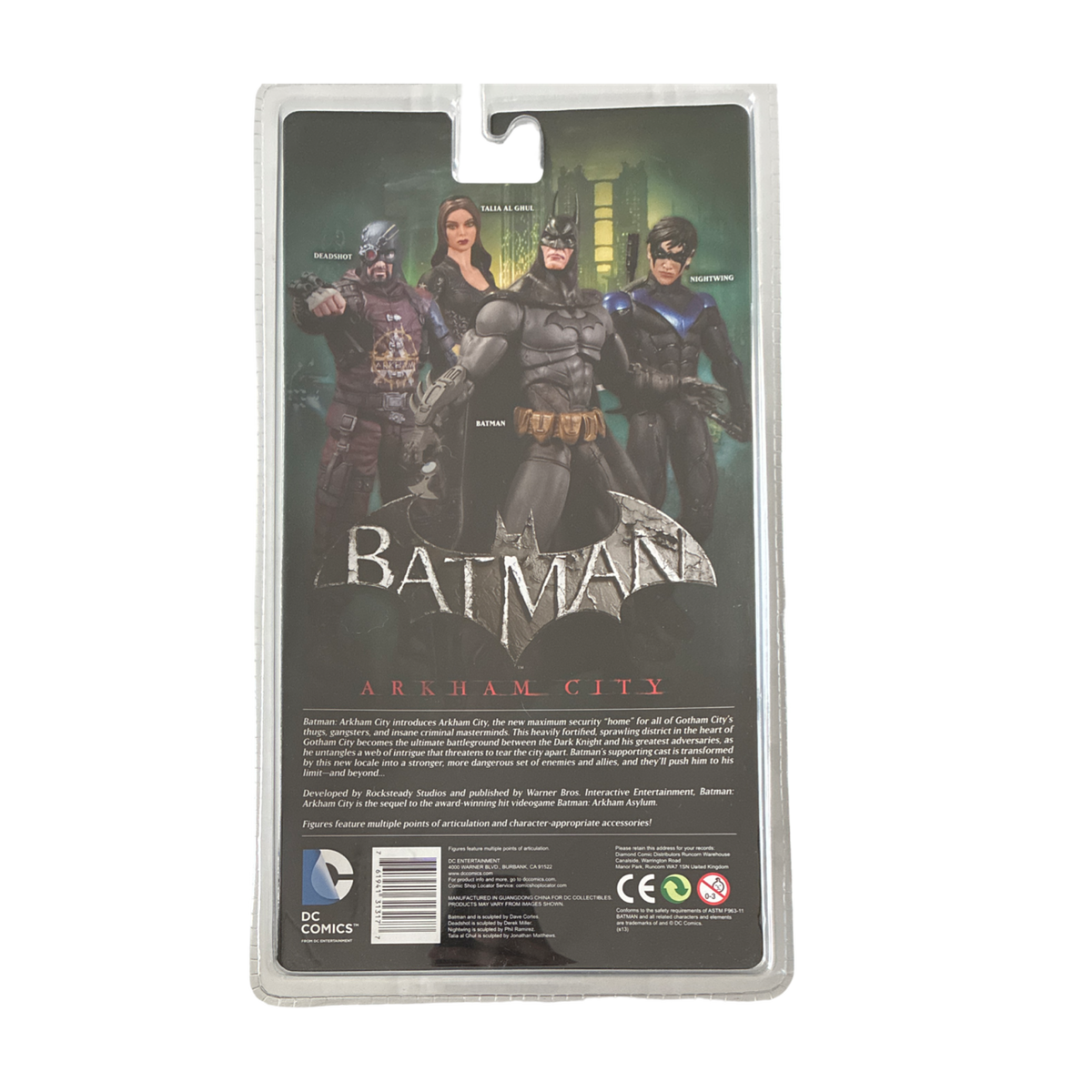DC Collectibles - Batman: Arkham City - Series 4 - Nightwing - 7” Action Figure
