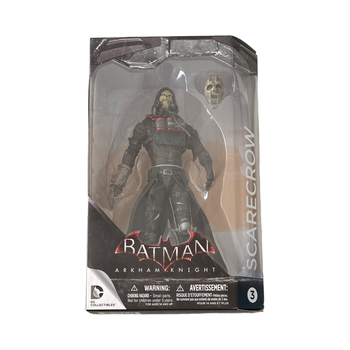 DC Collectibles - Batman: Arkham Knight - Serie 1 - Scarecrow #3 - 7” Actionfigur