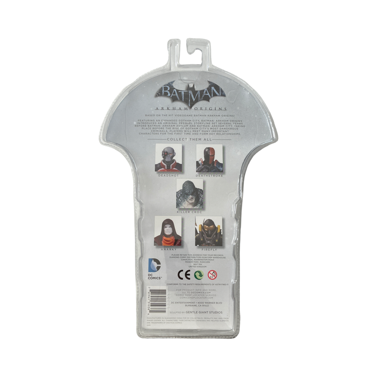 DC Collectibles – Batman: Arkham Origins – Serie 2 – Firefly – 18-cm-Actionfigur