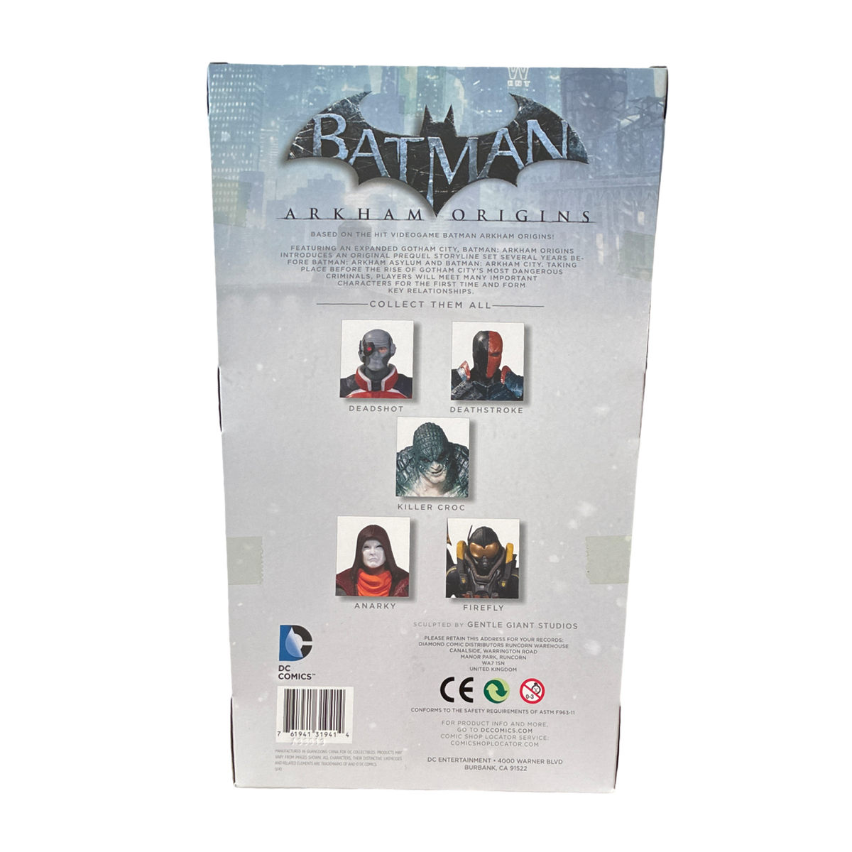 DC Collectibles - Batman: Arkham Origins - Series 2 - Killer Croc (Deluxe) - 10” Action Figure