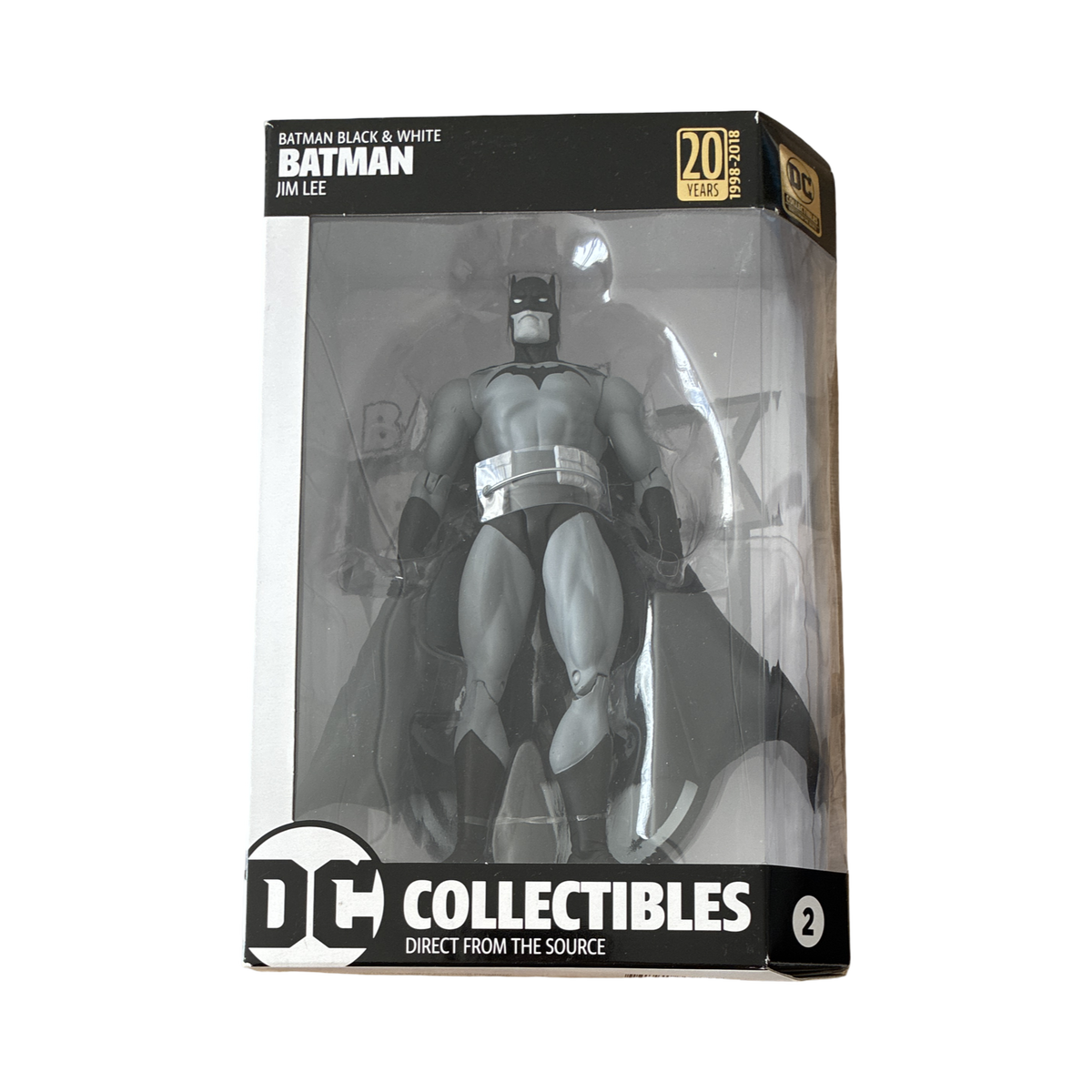 DC Collectibles - Batman: Black & White - Batman von Jim Lee (Hush) - 18 cm Actionfigur