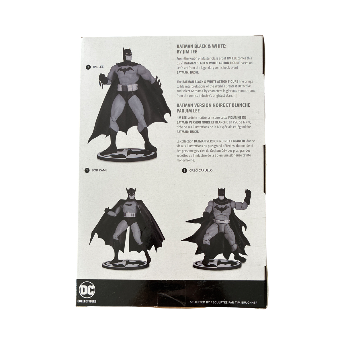 DC Collectibles - Batman: Black & White - Batman von Jim Lee (Hush) - 18 cm Actionfigur