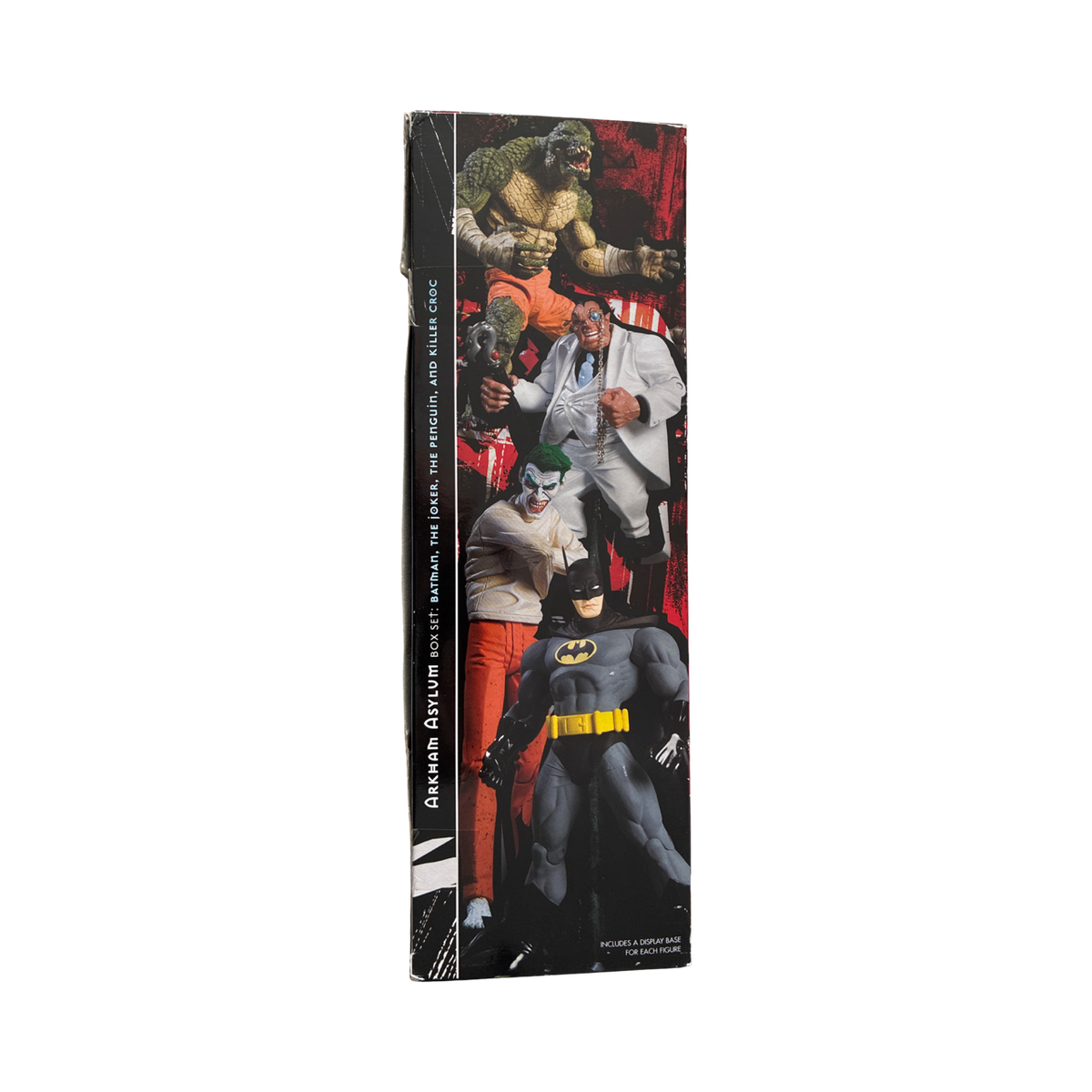 DC Direct - Batman: Arkham Asylum - Batman, The Joker, The Penguin & Killer Croc (4-Pack, 2009) - Action Figures