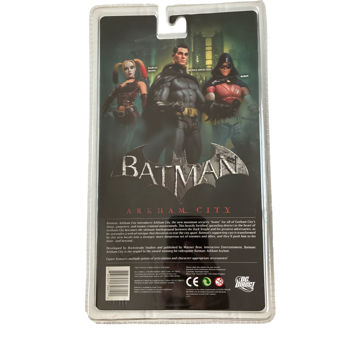 DC Direct - Batman: Arkham City - Series 1 - Harley Quinn (DMG) - 7” Action Figure