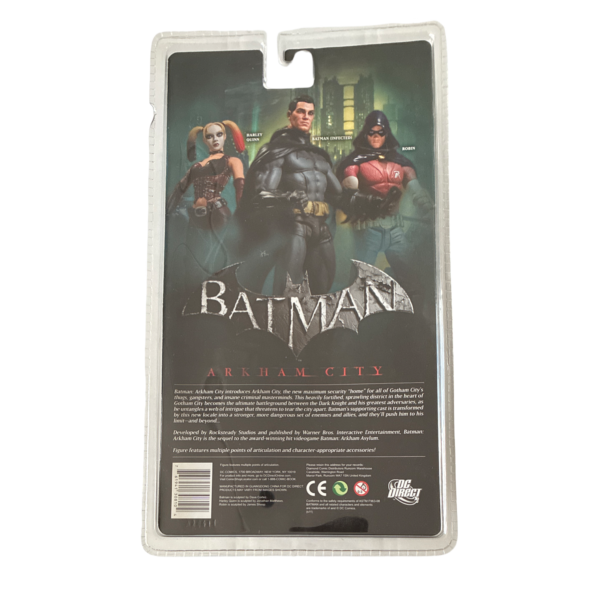 DC Direct - Batman: Arkham City - Series 1 - Robin - 7” Action Figure