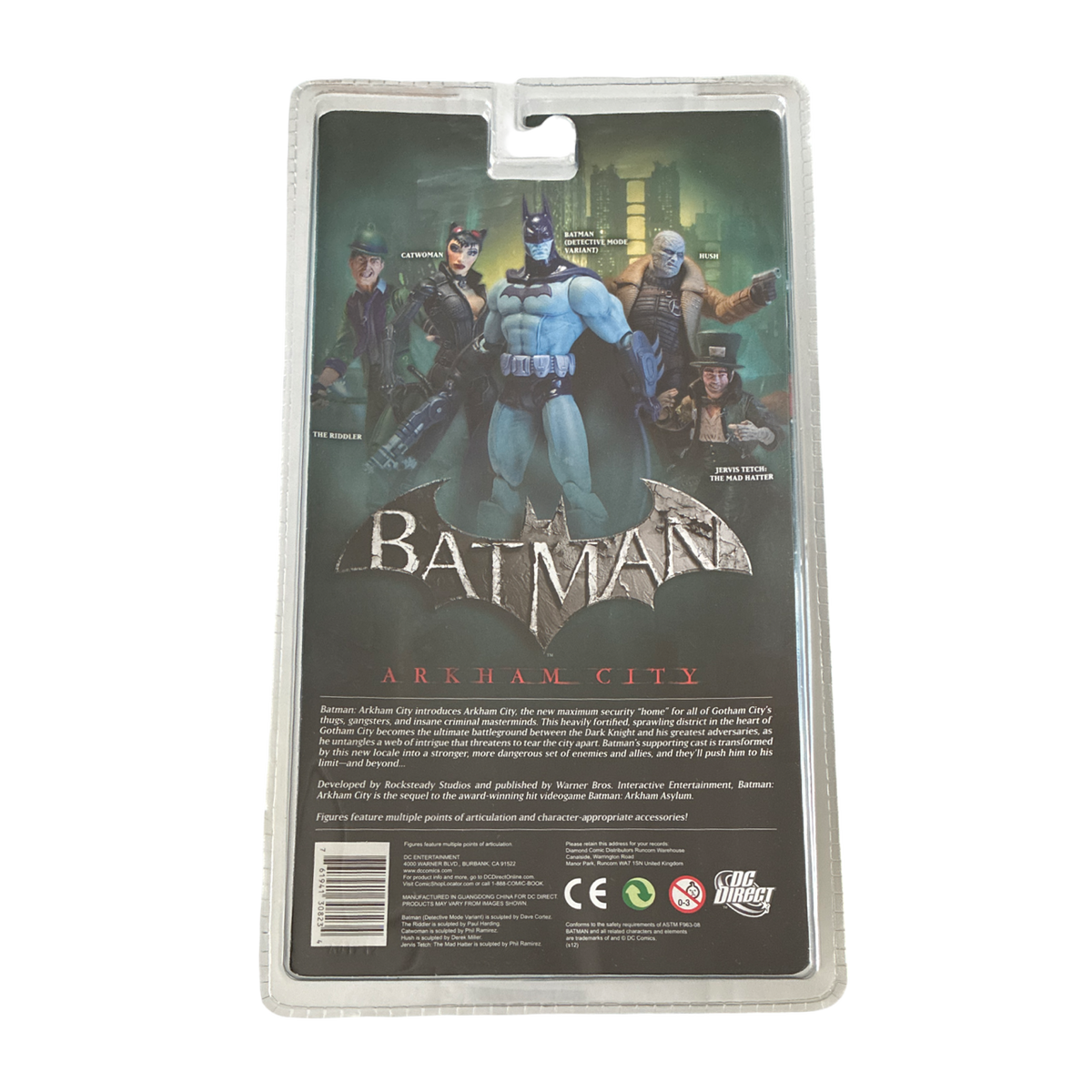 DC Direct - Batman: Arkham City - Series 2 - Catwoman - 7” Action Figure