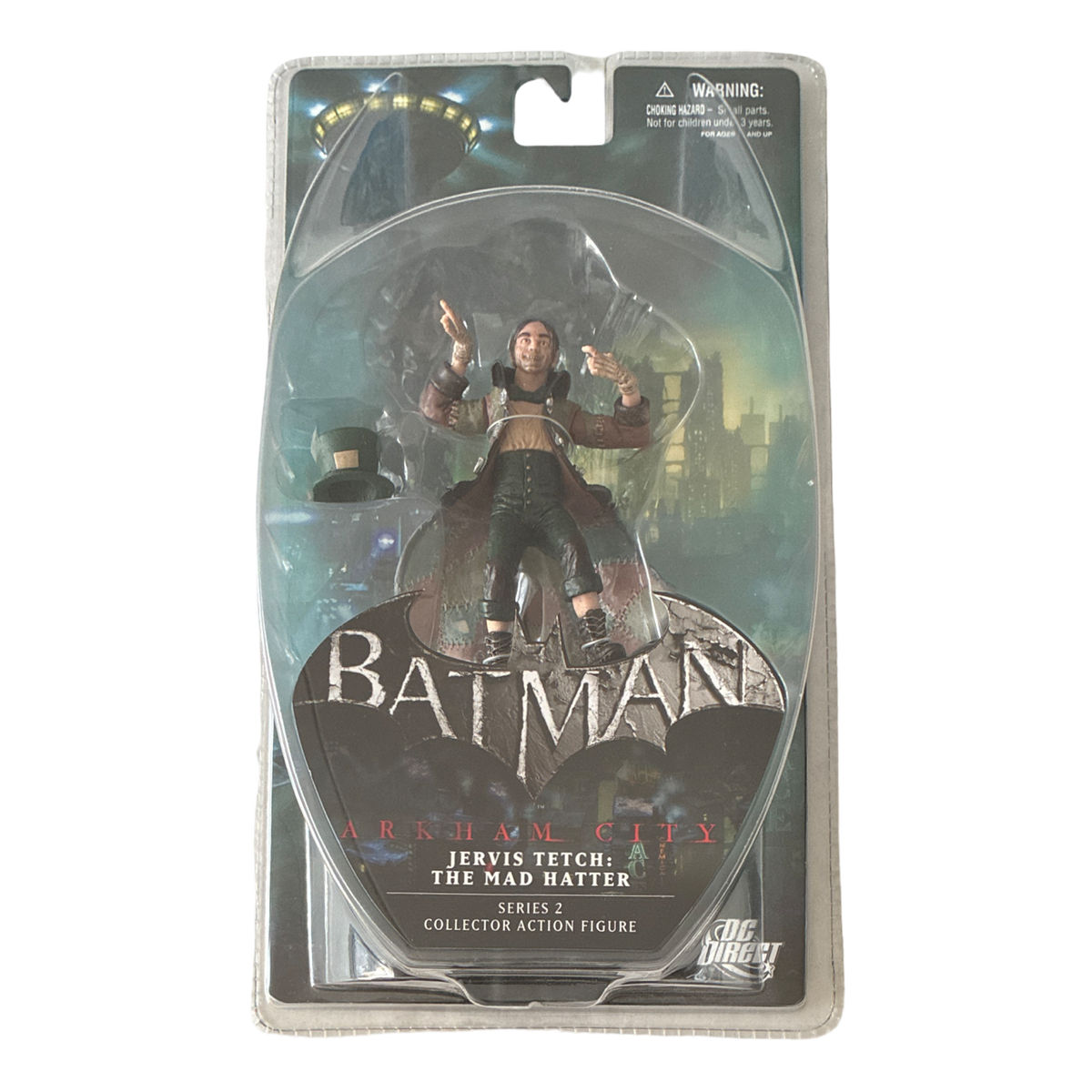 DC Direct - Batman: Arkham City - Series 2 - Mad Hatter - 4.25” Action Figure