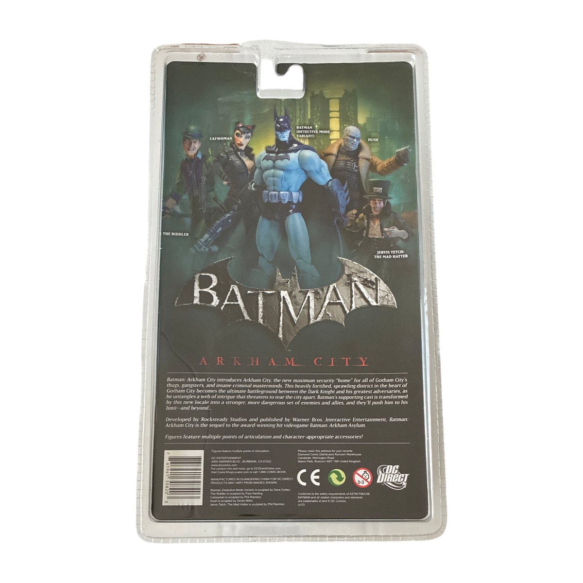 DC Direct - Batman: Arkham City - Series 2 - Riddler - 7” Action Figure