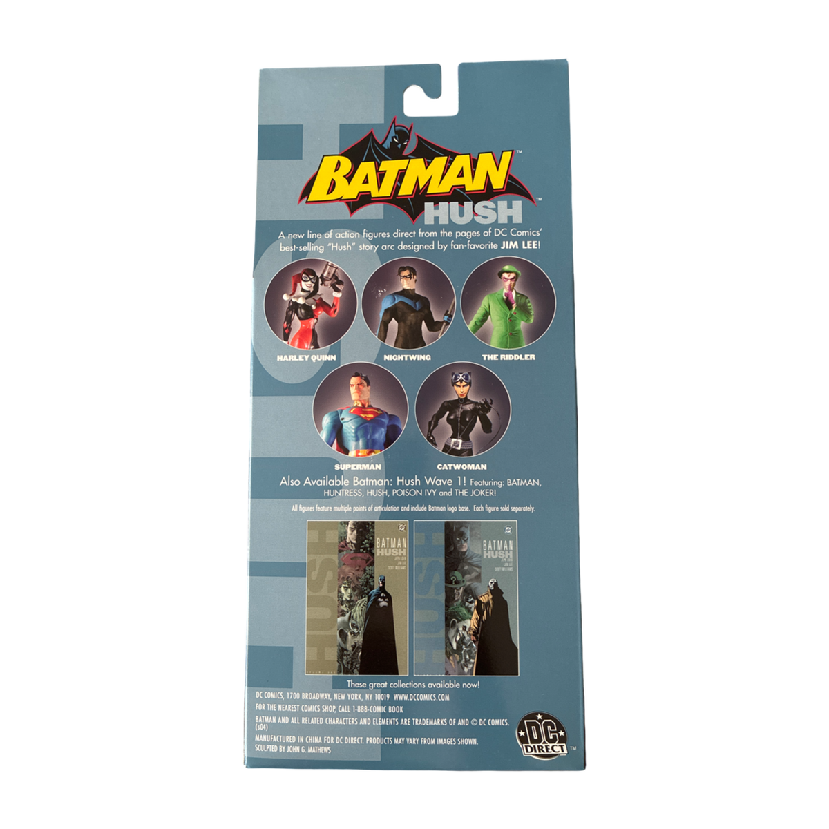DC Direct - Batman: Hush - Serie 2 - Nightwing - 18 cm Actionfigur