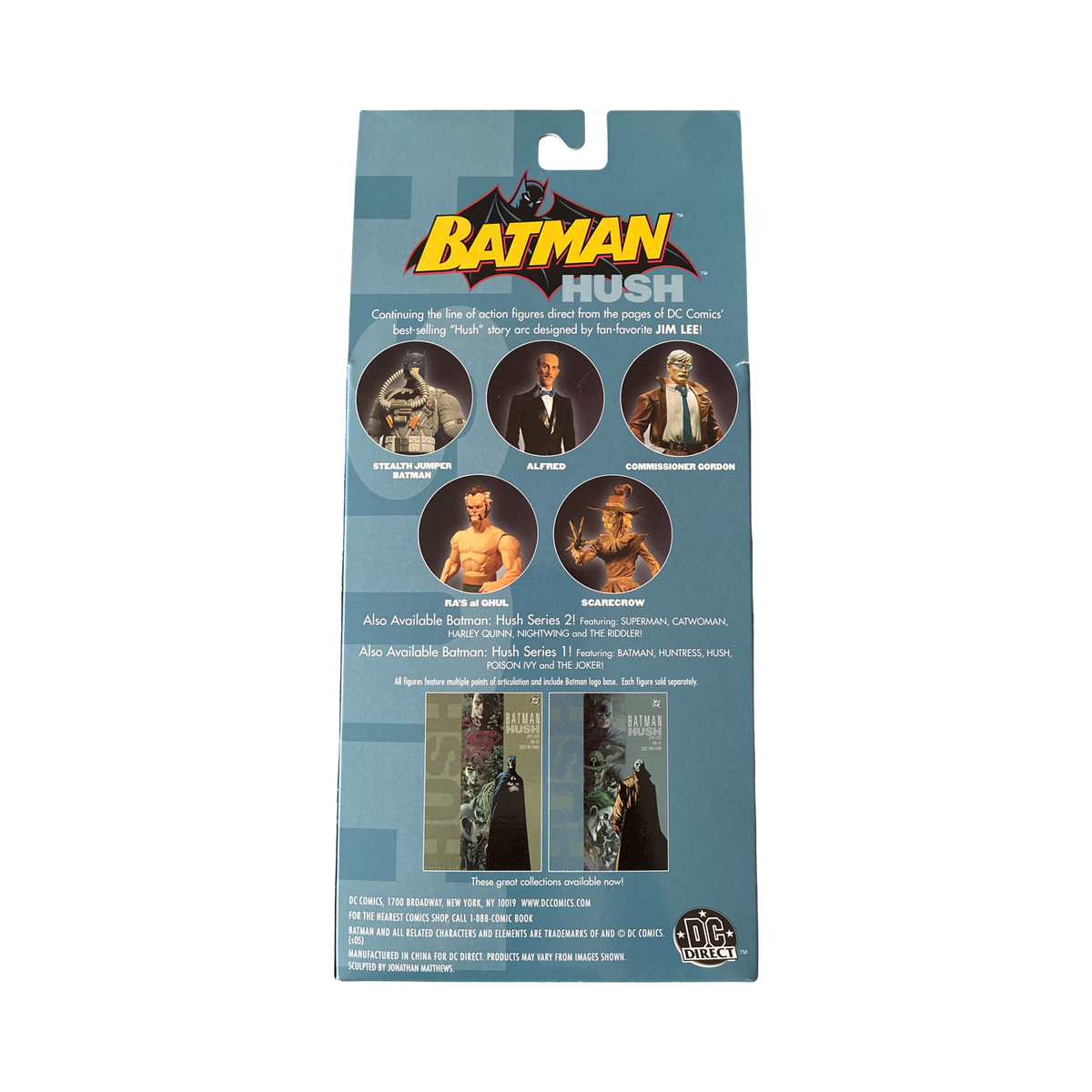DC Direct - Batman: Hush - Serie 3 - Ra's al Ghul - 7-Zoll-Actionfigur