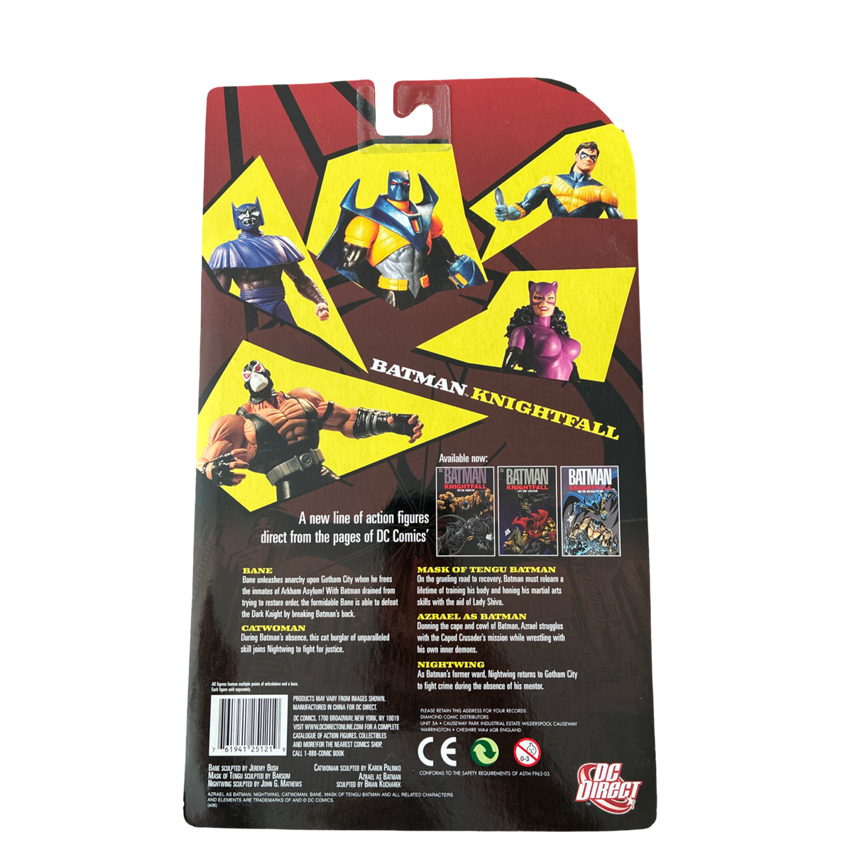 DC Direct – Batman: Knightfall – Serie 1 – Catwoman – 7-Zoll-Actionfigur