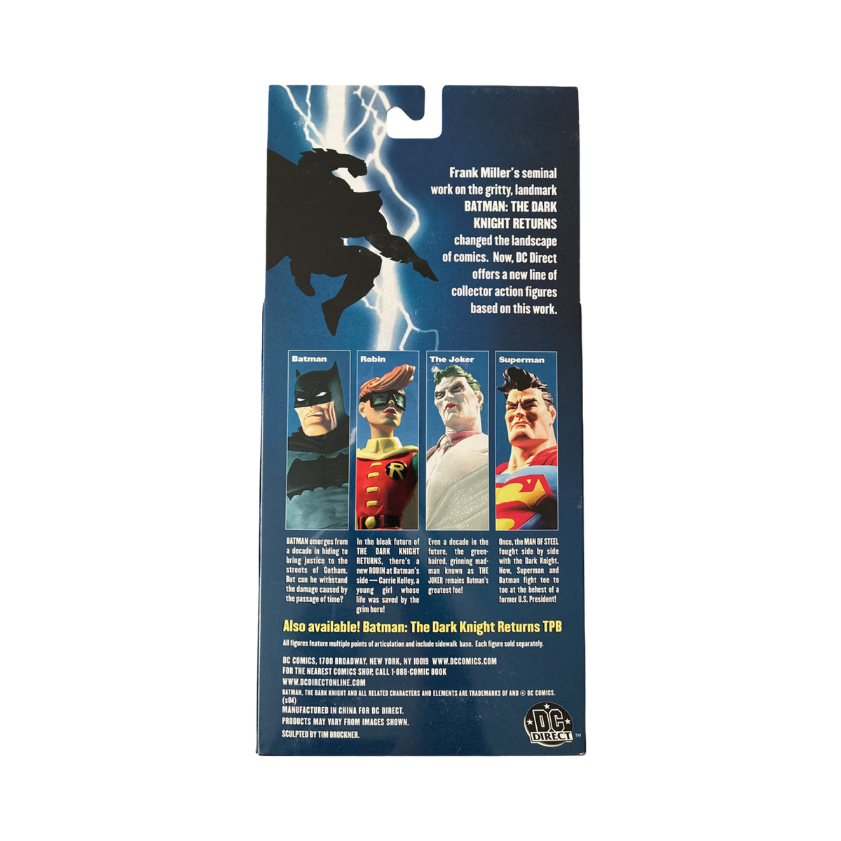DC Direct - Batman: Die Rückkehr des Dunklen Ritters - Serie 1 - Superman - 18 cm Actionfigur