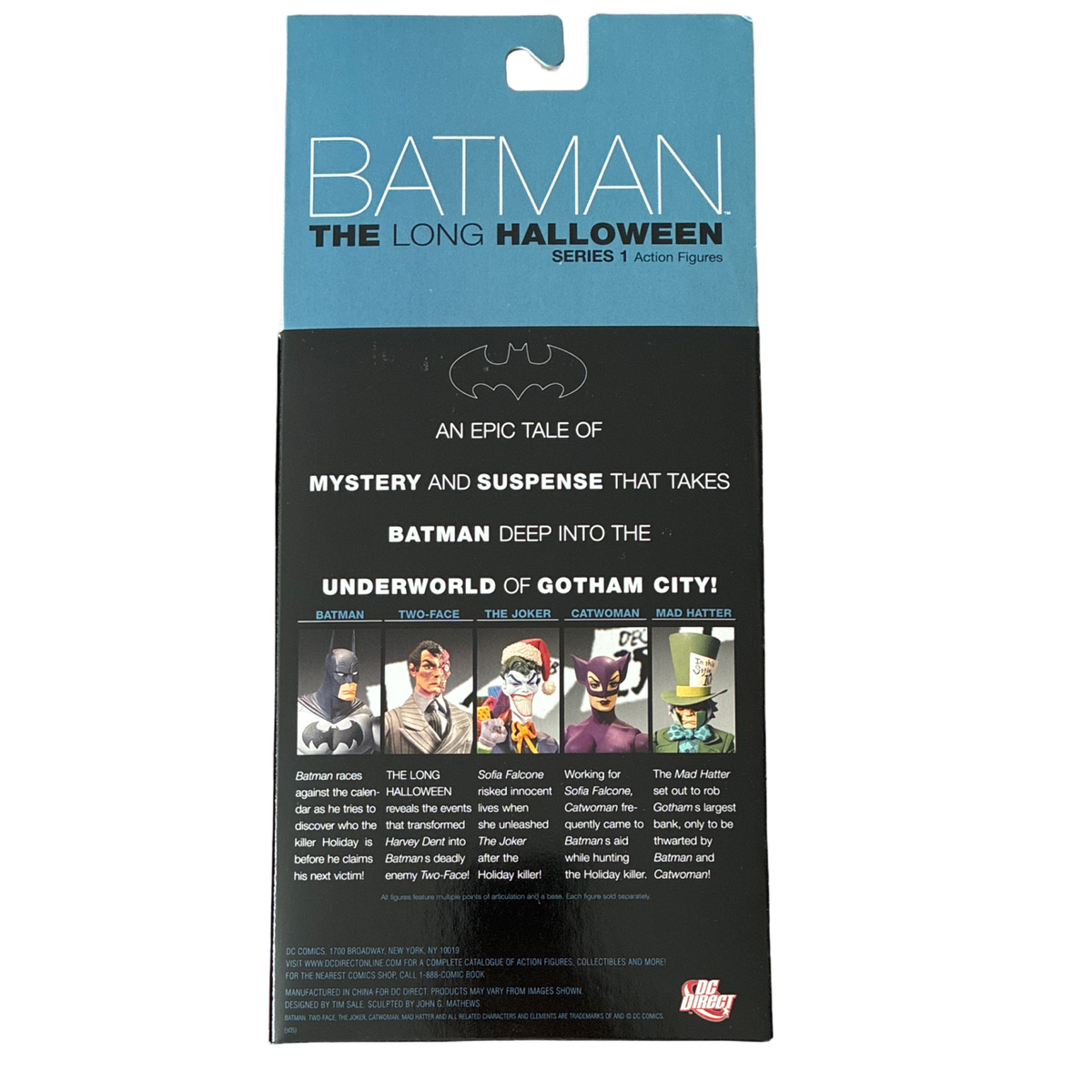 DC Direct - Batman: The Long Halloween - Serie 1 - Batman - 7” Actionfigur