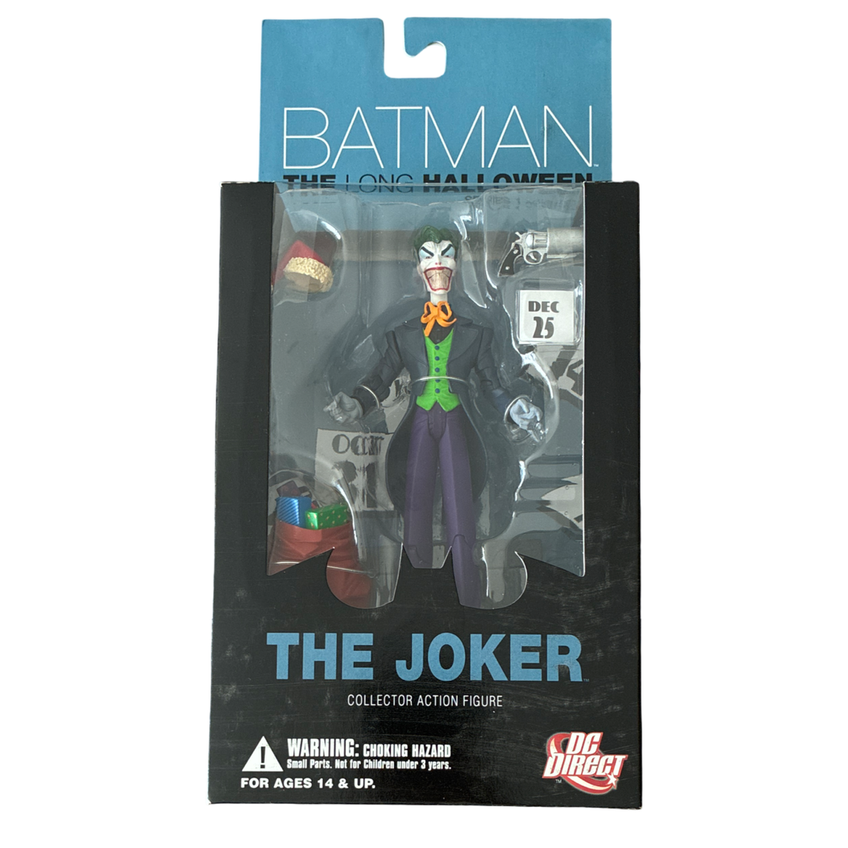 DC Direct - Batman: The Long Halloween - Serie 1 - The Joker - 18 cm Actionfigur