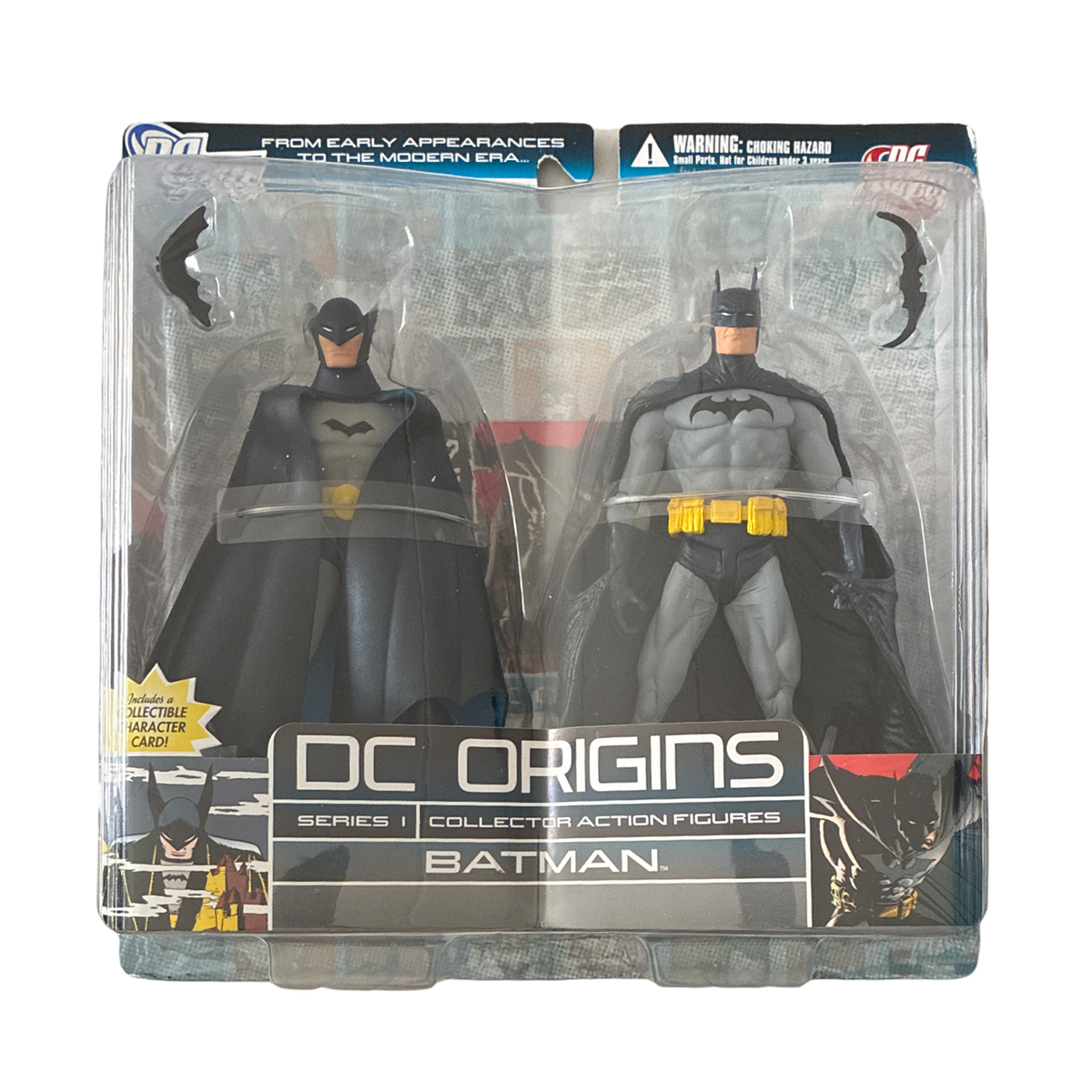 DC Direct - DC Origins - Series 1 - Batman (Classic & Modern) (2-Pack) - 7” Action Figures