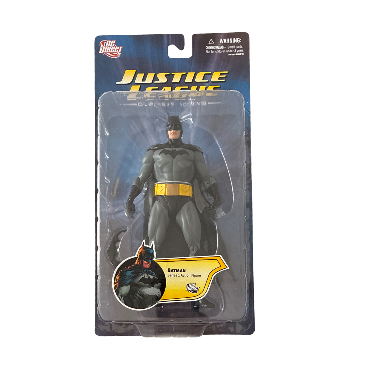 DC Direct - Justice League: Classic Icons - Series 1 - Batman - 7” Action Figure