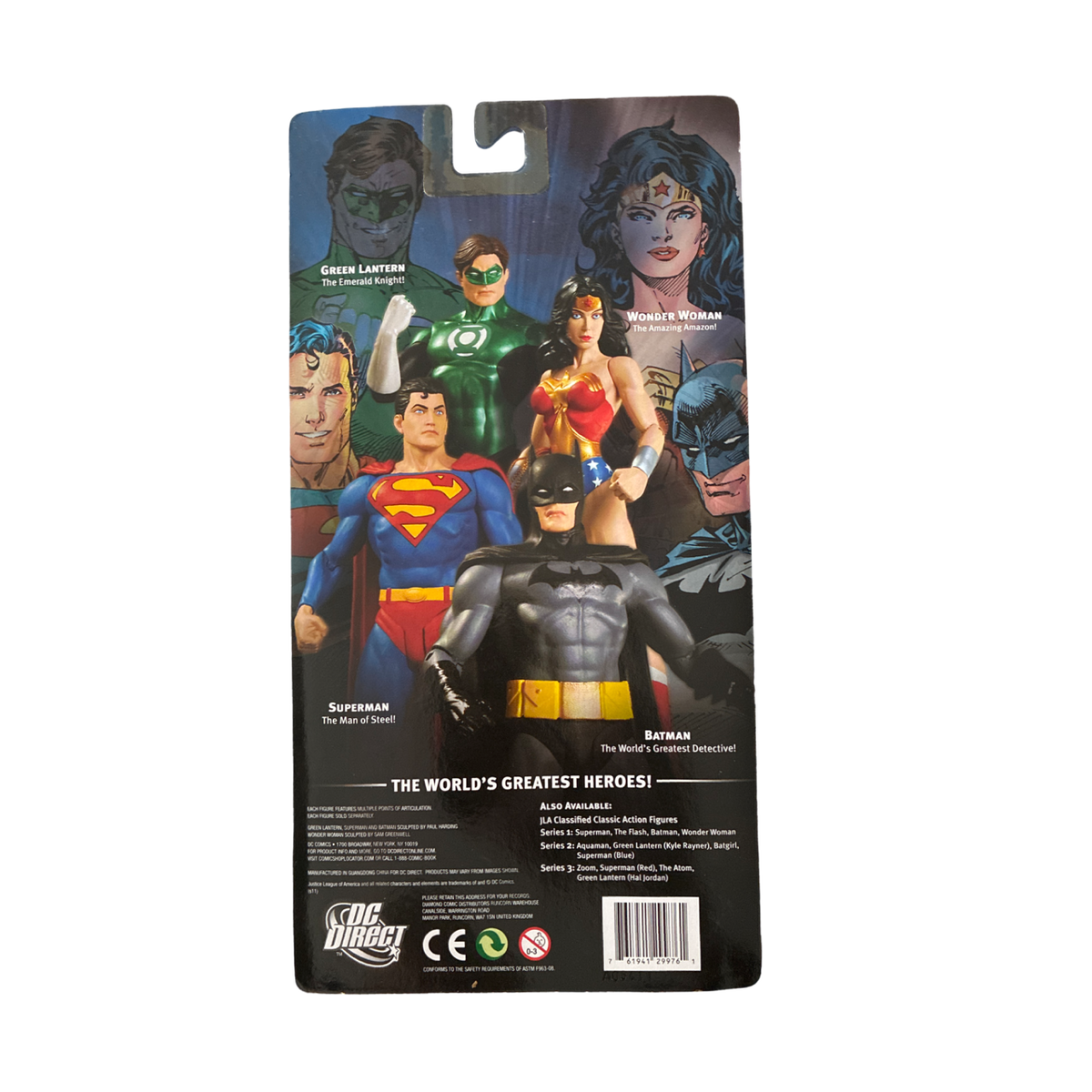 DC Direct - Justice League: Classic Icons - Series 1 - Batman - 7” Action Figure