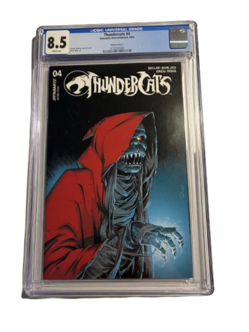 Dynamite Entertainment - ThunderCats #4 (05/2024, Cover C – Declan Shalvey) - CGC 8.5 Universal Grade - Graded Comic Book