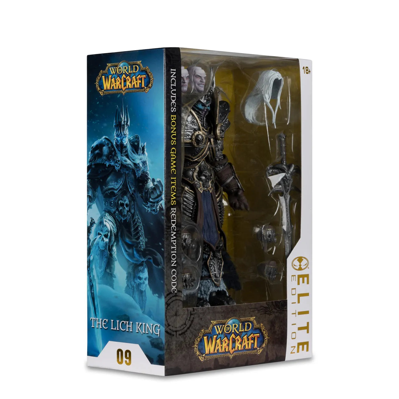 Mc Farlane Toys - Elite Edition - World Of Warcraft - The Lich King (Arthas Menathil) - 18 cm Action Figure