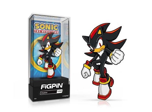 Figpin - Games - Sonic the Hedgehog - Sonic (1351) and Shadow (1352) (2-pack) - Collectible Pin with Premium Display Case (Only at Target)