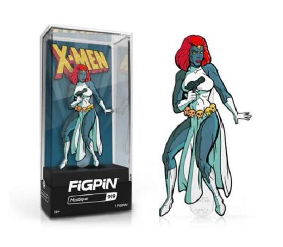 Figpin - Marvel - X-Men: The Animated Series - Mystique (919) - Collectible Pin with Premium Display Case