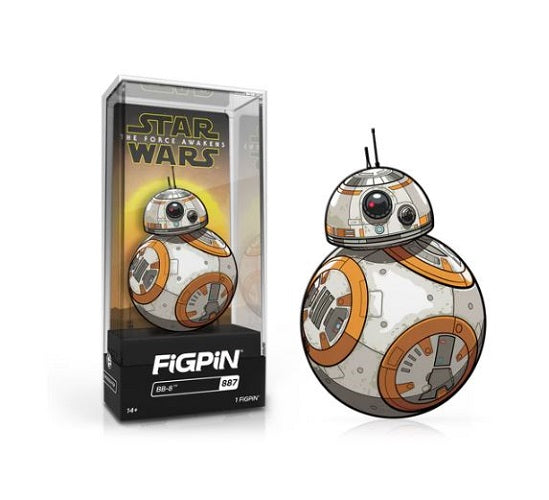 Figpin - Star Wars - The Force Awakens - BB-8 (887) - Collectible Pin with Premium Display Case