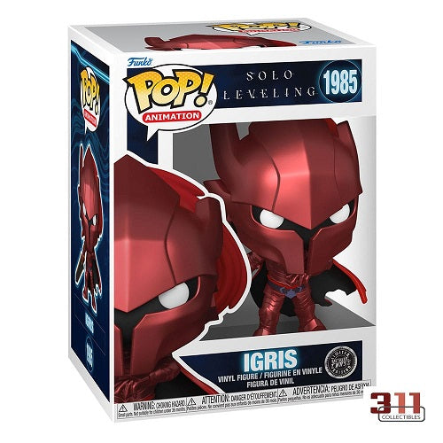 Funko - POP! - Animation - Solo Leveling - Igris #1985 (Chase, Metallic) - Vinyl Figure