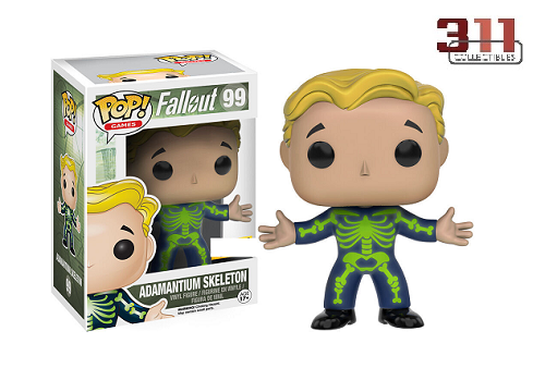 Funko - POP! - Games - Fallout - Vault Boy (Skeleton Perk) #99 - Vinyl Figure