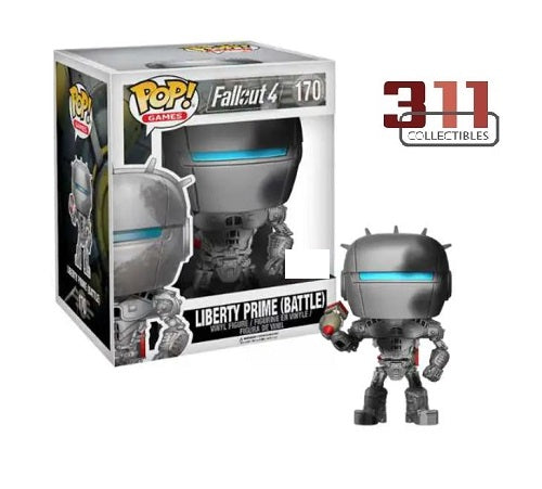 Funko - POP! - Games - Fallout 4 - Liberty Prime (Battle, 6 Inch) #170 - Vinyl Figure