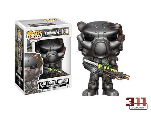 Funko - POP! - Games - Fallout 4 - X-01 Power Armor #166 - Vinyl Figure