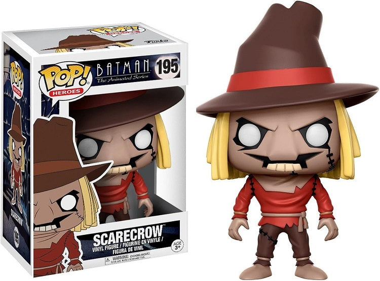 Funko - POP! - Heroes - Batman: The Animated Series - Scarecrow #195 - Vinylfigur
