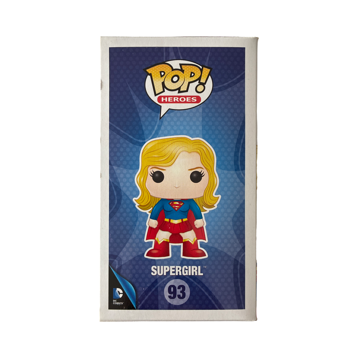 Funko - POP! - Heroes - Supergirl #93 - Signiert & Charaktername von Milly Alcock (SWAU COA) - Vinylfigur