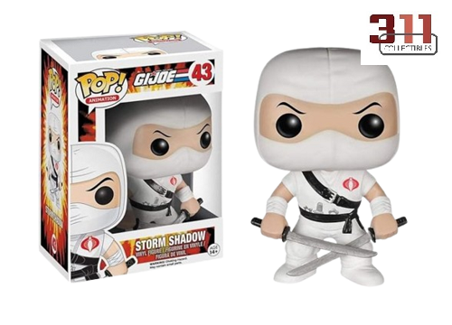 Funko - POP! - Animation - G.I. Joe - Storm Shadow #43 (White Variant) - Vinyl Figure