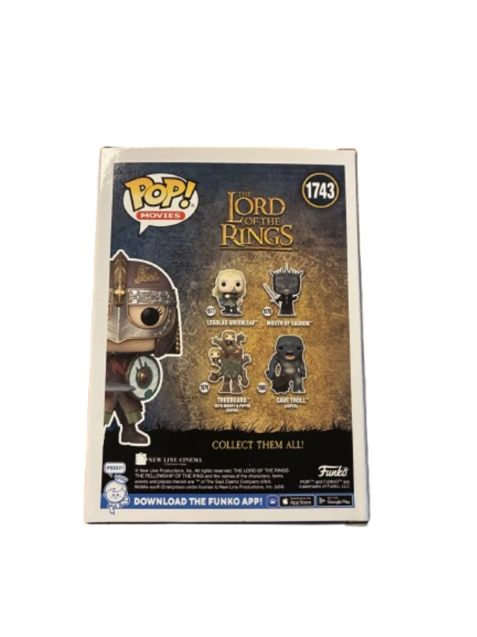 Funko - POP! - Movies - The Lord of the Rings - Éowyn #1743 (Masked Chase, Gesigneerd door Miranda Otto, Character Name & Quote, SWAU COA) - Vinyl Figure
