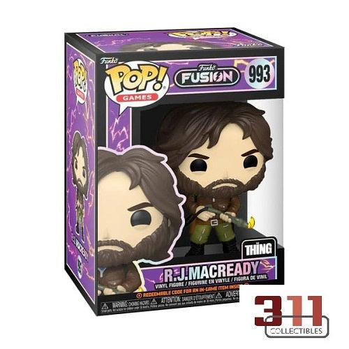 Funko - POP! - Movies - The Thing - R.J. MacReady #993 (Funko Fusion) - Vinyl Figure