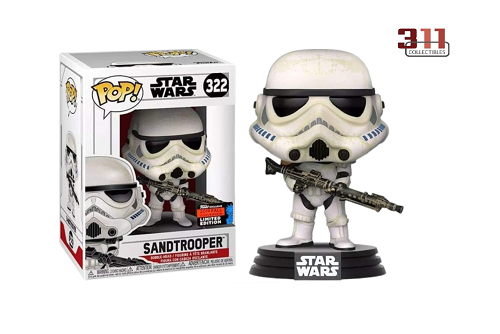 Funko - POP! - Star Wars - Sandtrooper #322 (2019 Fall Convention) - Vinyl Figure