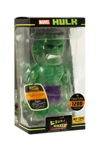 Funko Hikari ! - Marvel - Hulk (Vert) - Exclusivité Hot Topic - Édition limitée à 1 200 exemplaires - Figurine en vinyle