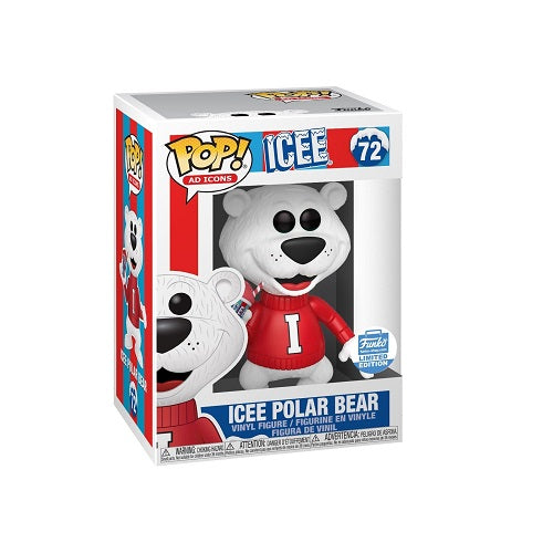 Funko POP! - Ad Icons - Icee - Polar Bear #72 (Funko-Shop.com Exclusive) (DMG) - Vinyl Figure