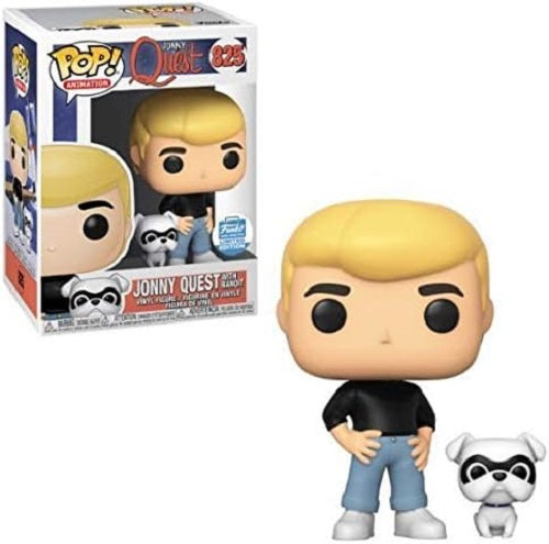 Funko POP! - Animation - Jonny Quest - Jonny Quest (/w Bandit) #825 (Funko-Shop.com Exclusive) - Vinyl Figure