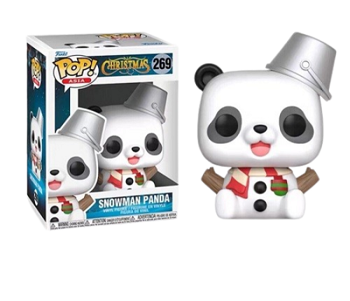 Funko POP! - Asien - Weihnachten - Schneemann Panda 269
