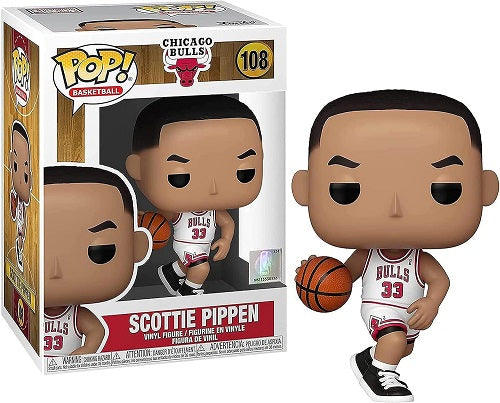 Funko POP! - Basketball - Chicago Bulls - Scottie Pippen #108 (NBA Official) - Vinyl Figure