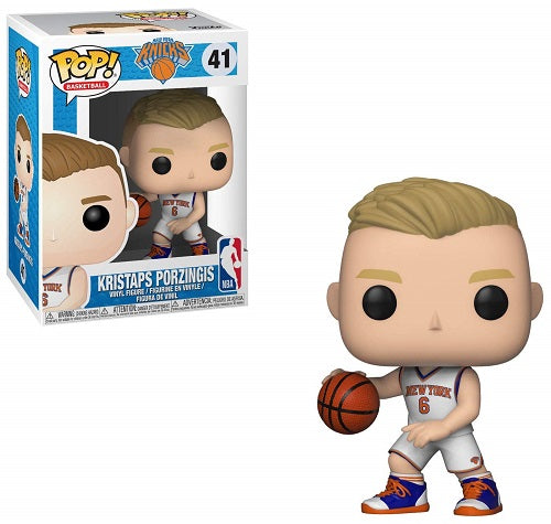 Funko POP! - Basketball - New York Knicks - Kristaps Porzingis #41 - Vinyl Figure
