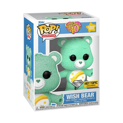 Funko POP! - Care Bears 40th - Wish Bear 1207 (Diamond Collection) (Hot Topic Exclusive)